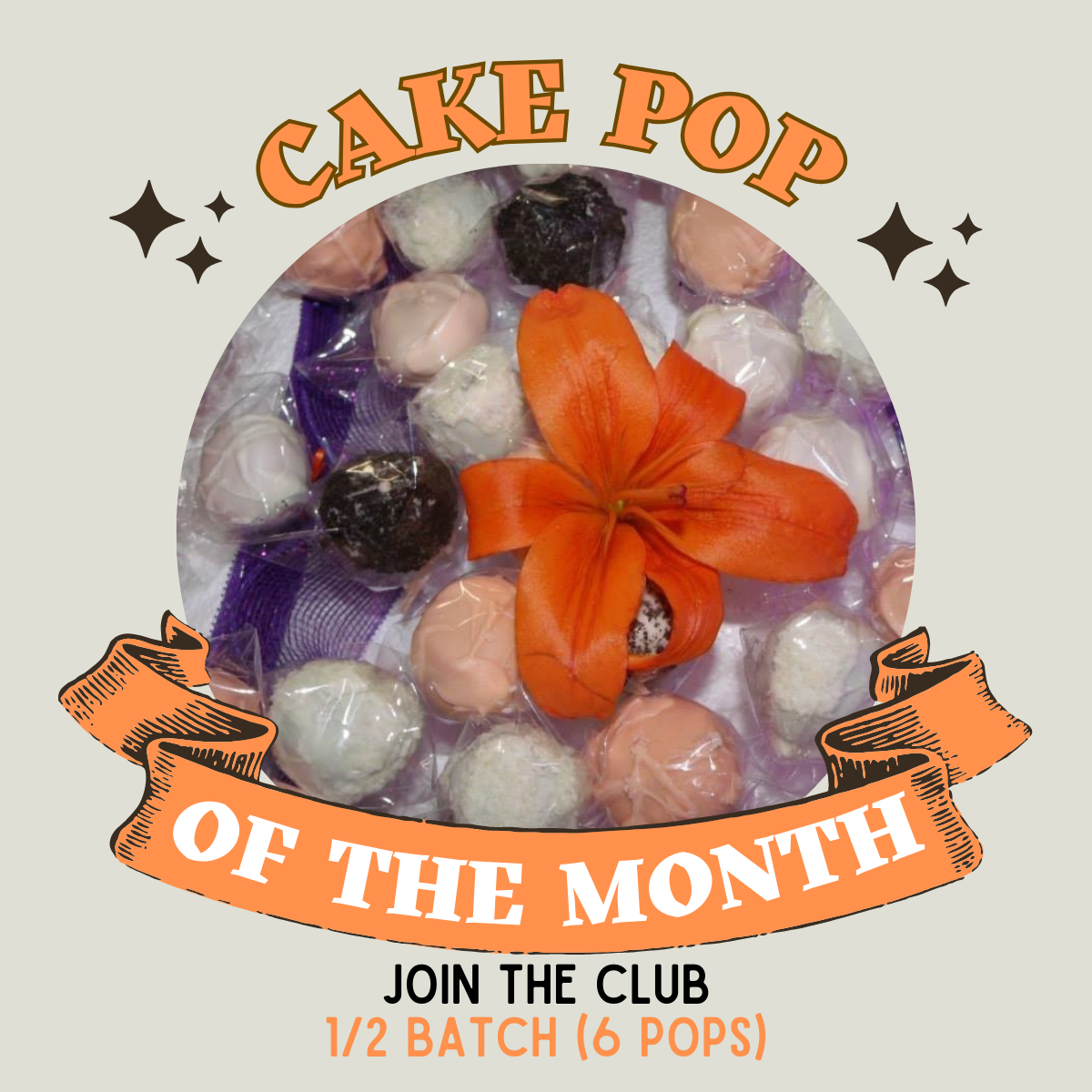 Cake Pop of the Month Club (1, 3, 6, 12 month)