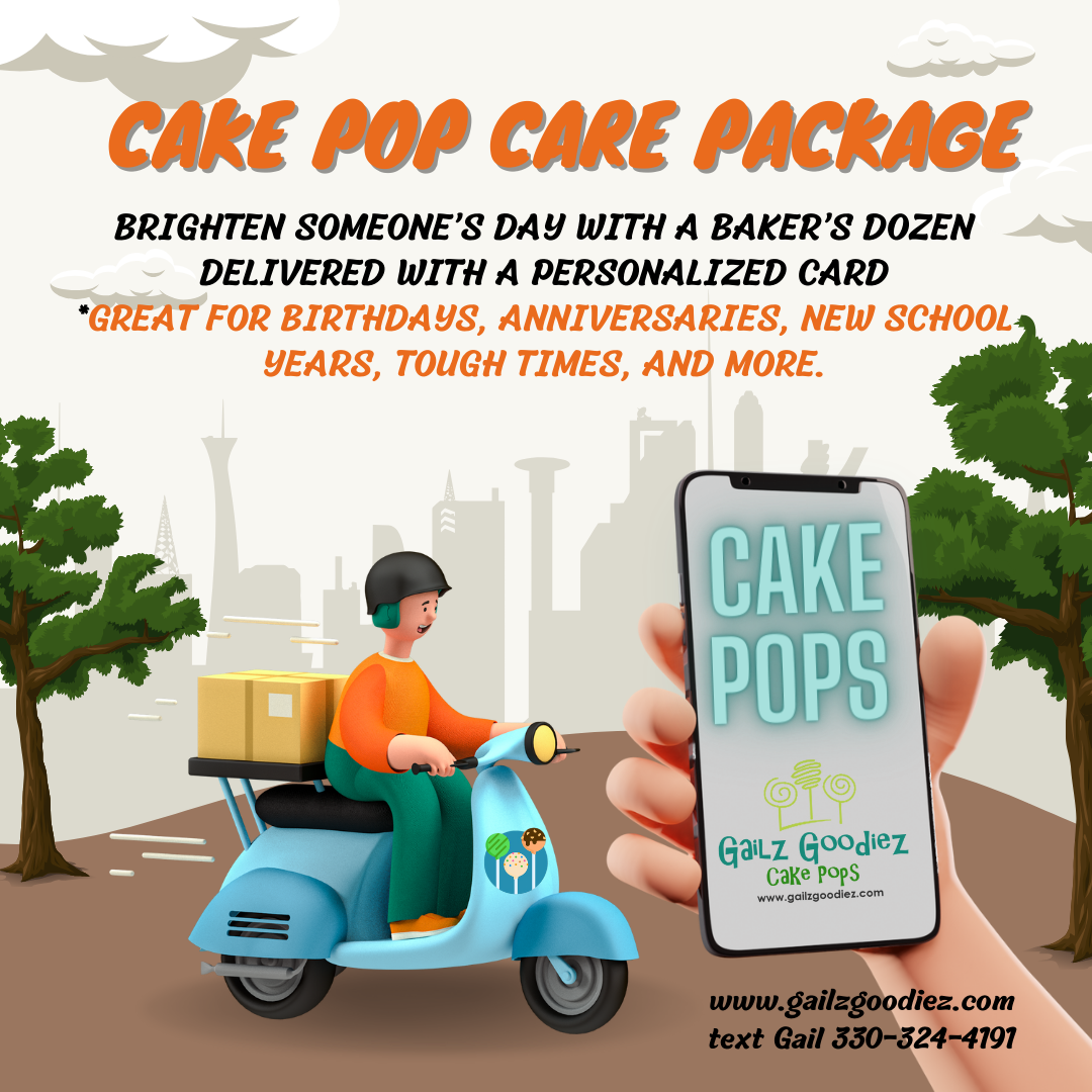 Cake Pop of the Month Club - Care Package (1 month)